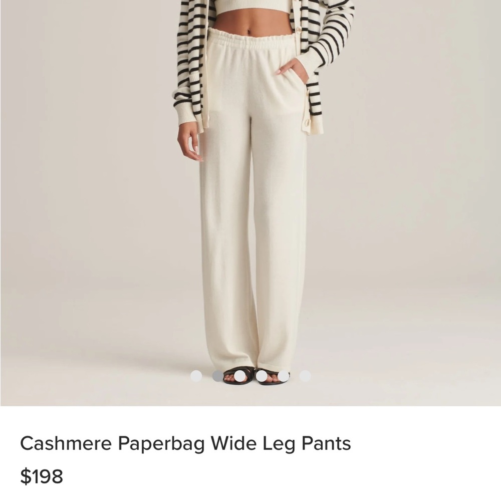 NWT Naadam cashmere pants